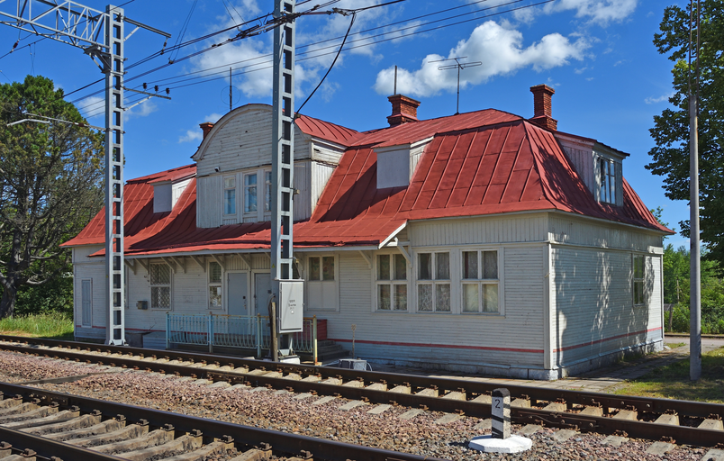 Историческое здание вокзала Kavantsaari