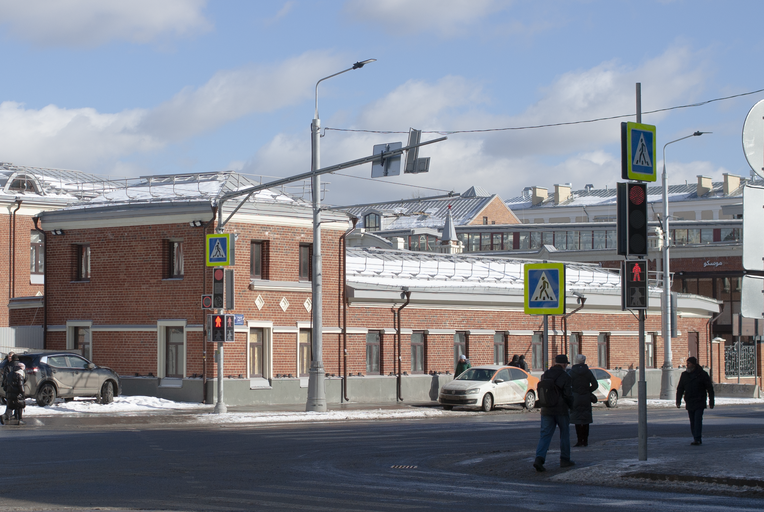 Новорязанская улица 23 с8, Проходная