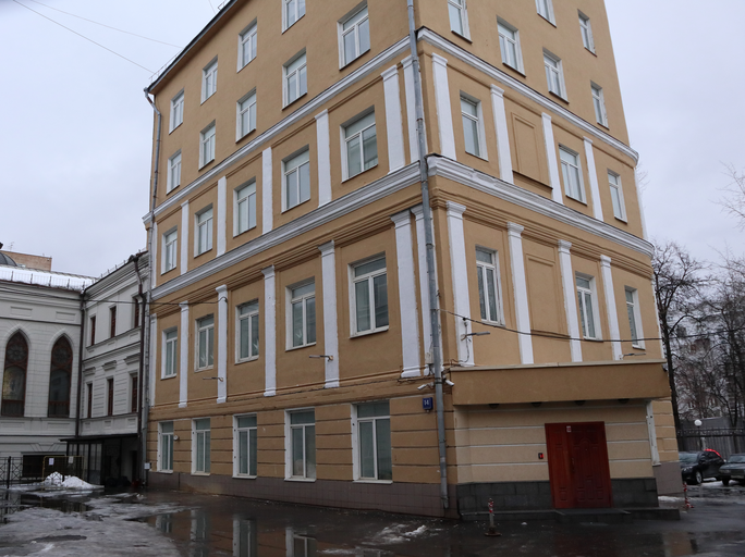 Новая Басманная улица 14, Дом доходный (восточный)