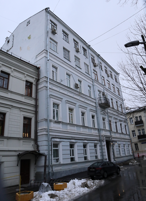 Новая Басманная улица 14, Дом доходный (западный)