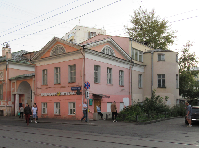 Бауманская улица 36 строения 3-4, Флигель северный