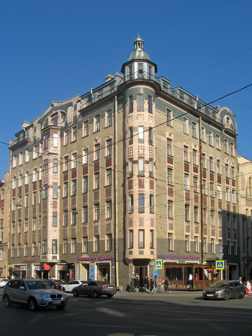 Средний проспект 56, Доходный дом А.П. Корниловой