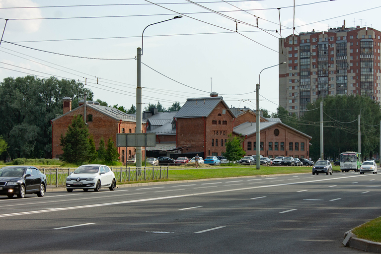 Тихорецкий проспект 17 литеры Г, Д, Здание коровника