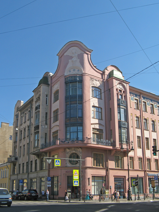 улица Восстания 19, Доходный дом П.Т. Бадаева