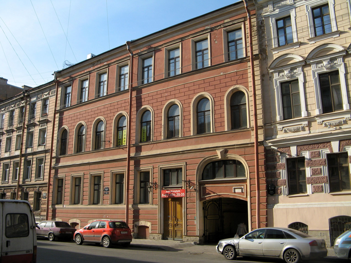 Басков переулок 12, Домовладение Л.К. фон Таубе