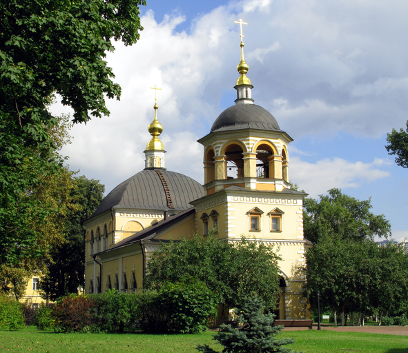 Церковь Воздвижения Креста Господня на Преображенском кладбище